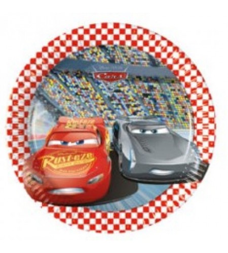 PRATOS SOBREMESA CARS