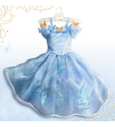VESTIDO CINDERELA BORBOLETAS
