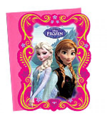 CONVITE RECTANGULAR FROZEN