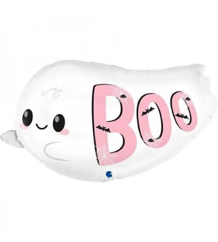 BALÃO METALIZADO FANTASMINHA BOO