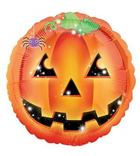 BALÃO METALIZADO ABÓBORA HALLOWEEN 