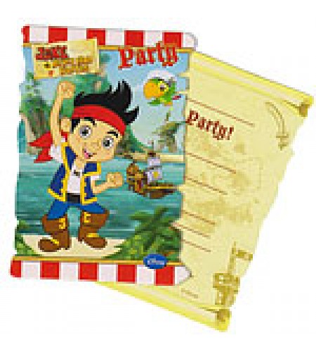 CONVITES JAKE E OS PIRATAS 