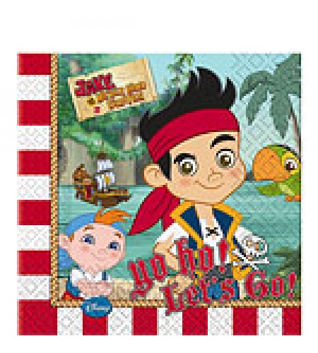 GUARDANAPOS JAKE E OS PIRATAS 