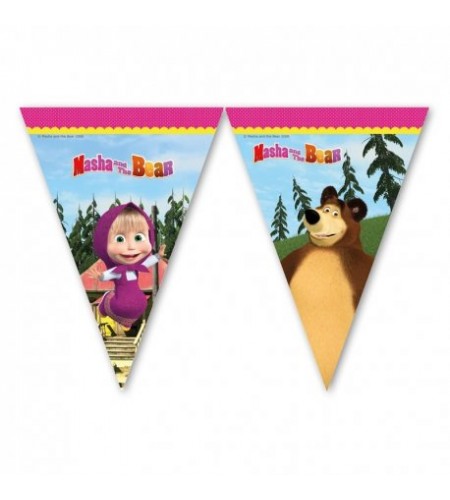 BANDEIROLAS MASHA E O URSO