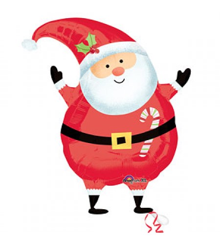 BALÃO METALIZADO PAI NATAL 18"