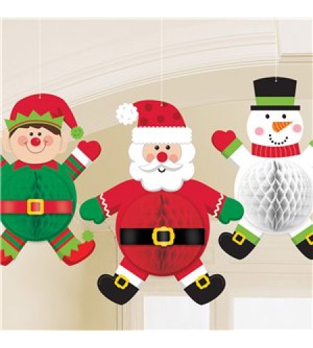 CONJUNTO FAVO MEL BONECOS NATAL